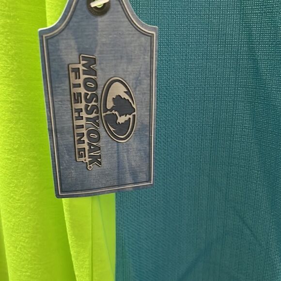 Mossy Oak fishing shirt green black - Picture 3 of 5